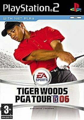 PS2 TIGER WOODS PGA TOUR 06 - USADO